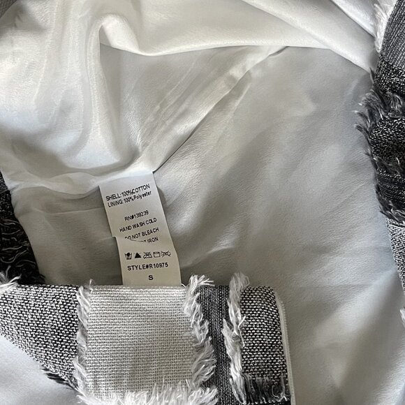 DO+BE Textured Bold Checkered Women's Shorts – Elevated Casual Looks Size S, NWT - Picture 7 of 7